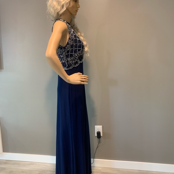 Blue Long Evening Dress! - Picture 10 of 14
